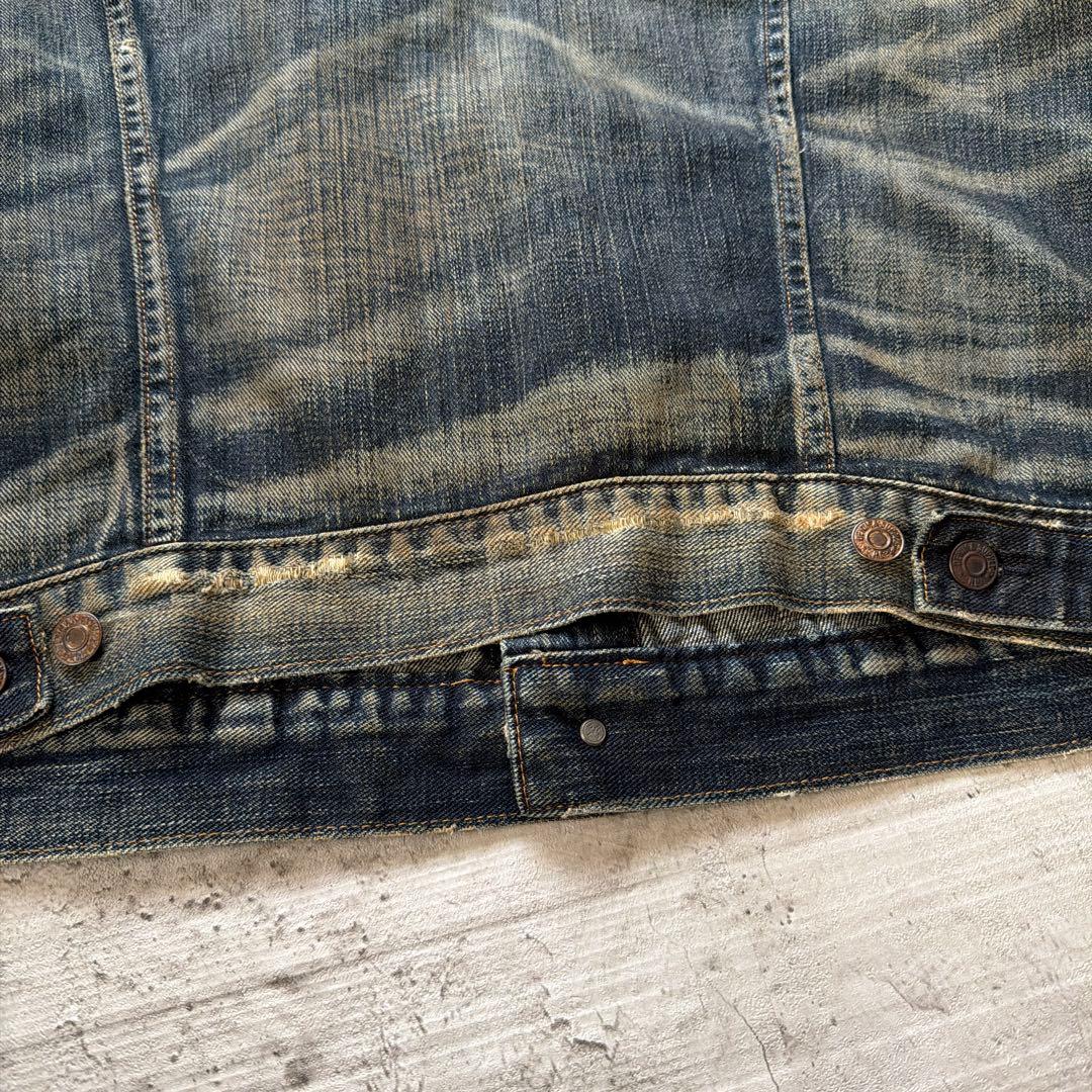 DENIM & SUPPLY デニムジャケット アートピース　サイズL