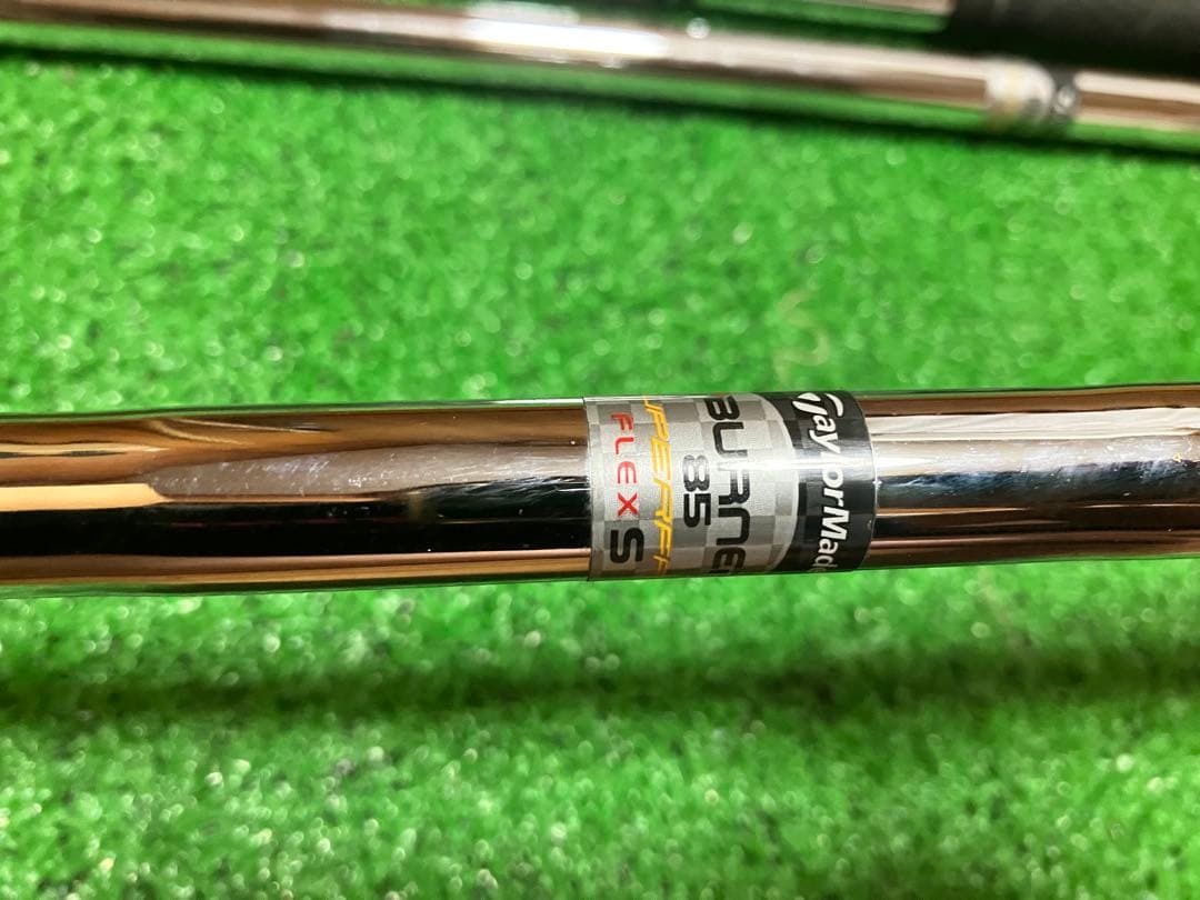 テーラーメイド バーナー プラス P.9.8番　3本セット フレックスS
