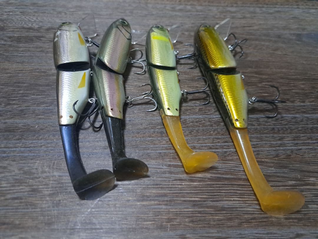 エバーグリーン　ティンバーフラッシュ×2　Jr.×2　4本まとめて