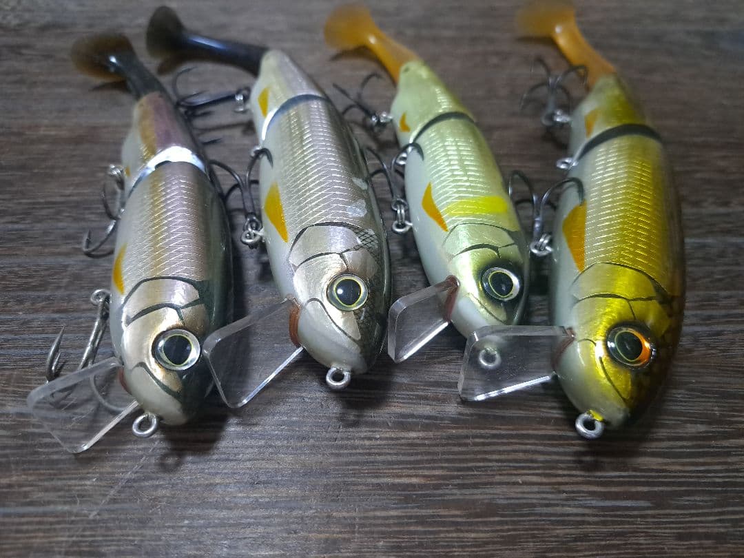 エバーグリーン　ティンバーフラッシュ×2　Jr.×2　4本まとめて