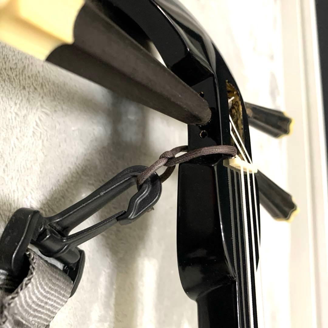 【中古美品】沖縄三線(三味線)人工皮(プリント)入門モデル