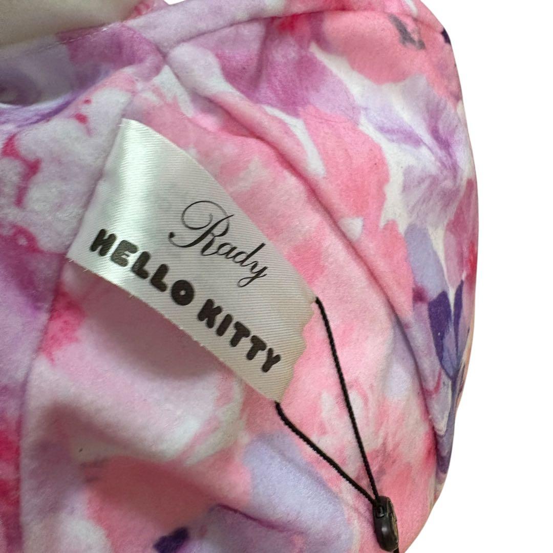 希少　Rady ハローキティ 特大ぬいぐるみ　トロピカルピンク　レディ