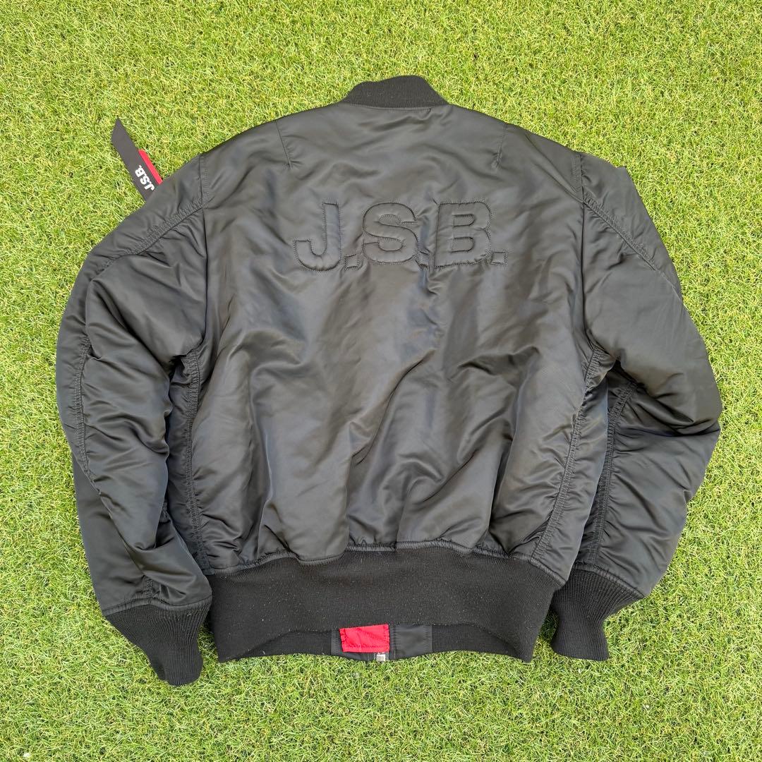 ジャケット・アウター 366 ALPHA x J.S.B. MA-1 Bomber Jkt Black