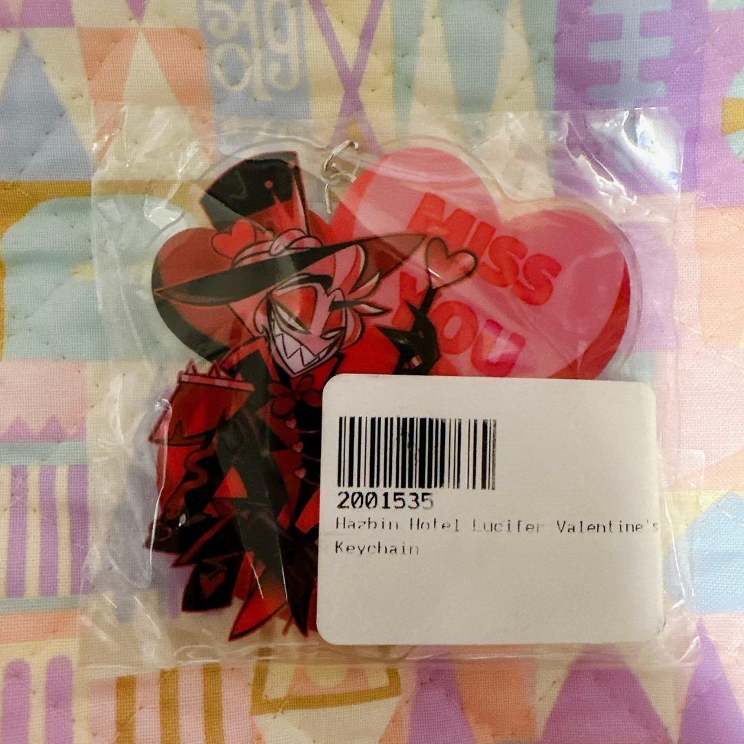 ハズビンホテル ルシファー バレンタイン キーホルダー - メルカリ