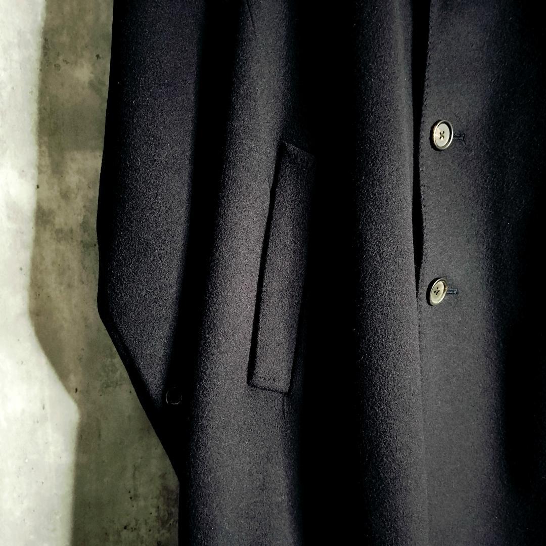 美品☆ラルディーニ ブートニエール 極上ウール チェスターコート 50