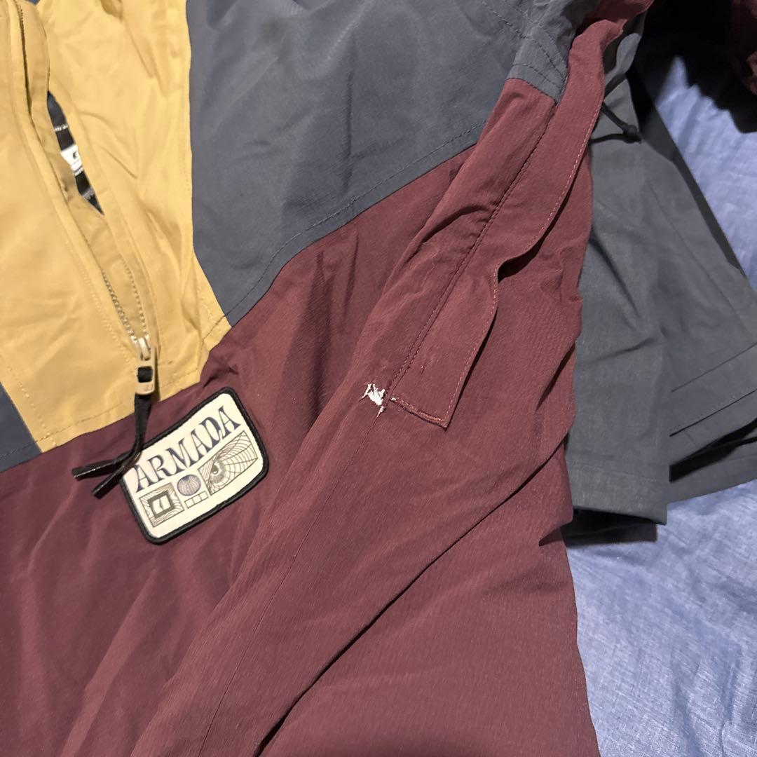 Xmas SALE】ARMADA アノラックジャケット・ビブパンツセット M ARMADA