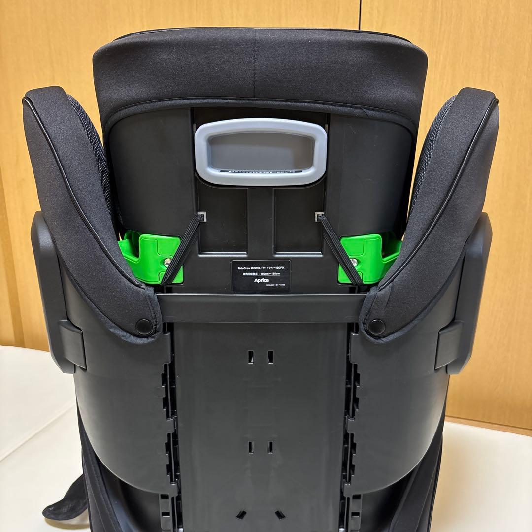 ✴︎極美品✴︎Apricaジュニアシート ライドクルーAB ISOFIX ブラック