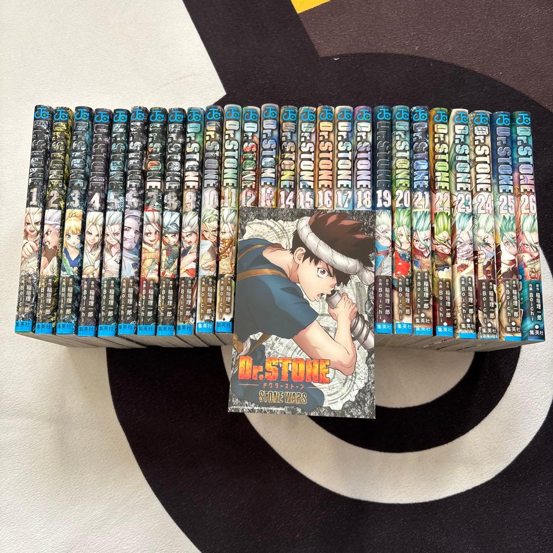 Dr. STONE 全巻セット 1-26巻 クロムのポストカード付き - メルカリ