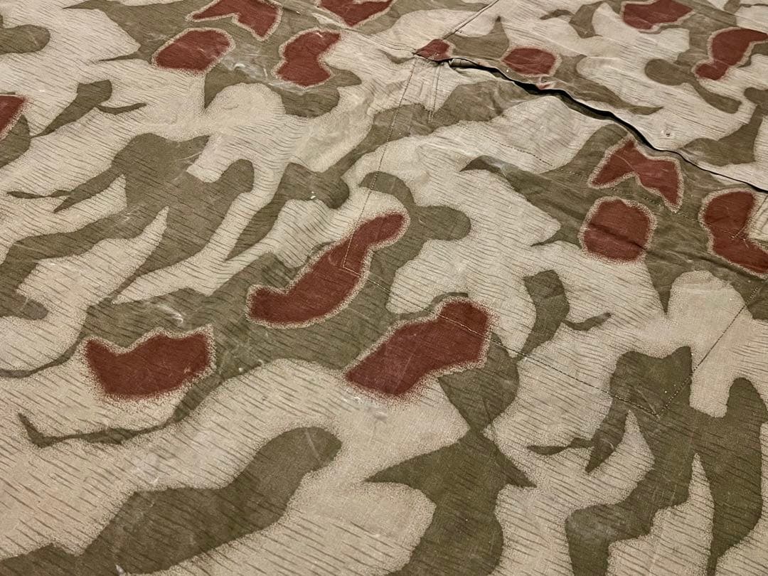 西ドイツ軍幕 国境警備隊 BGS スワンプカモ ツェルトバーン ポンチョテント