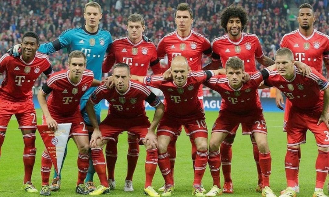 2013-14 バイエルン リベリ ブンデスリーガ クラブチャンピオンパッチ