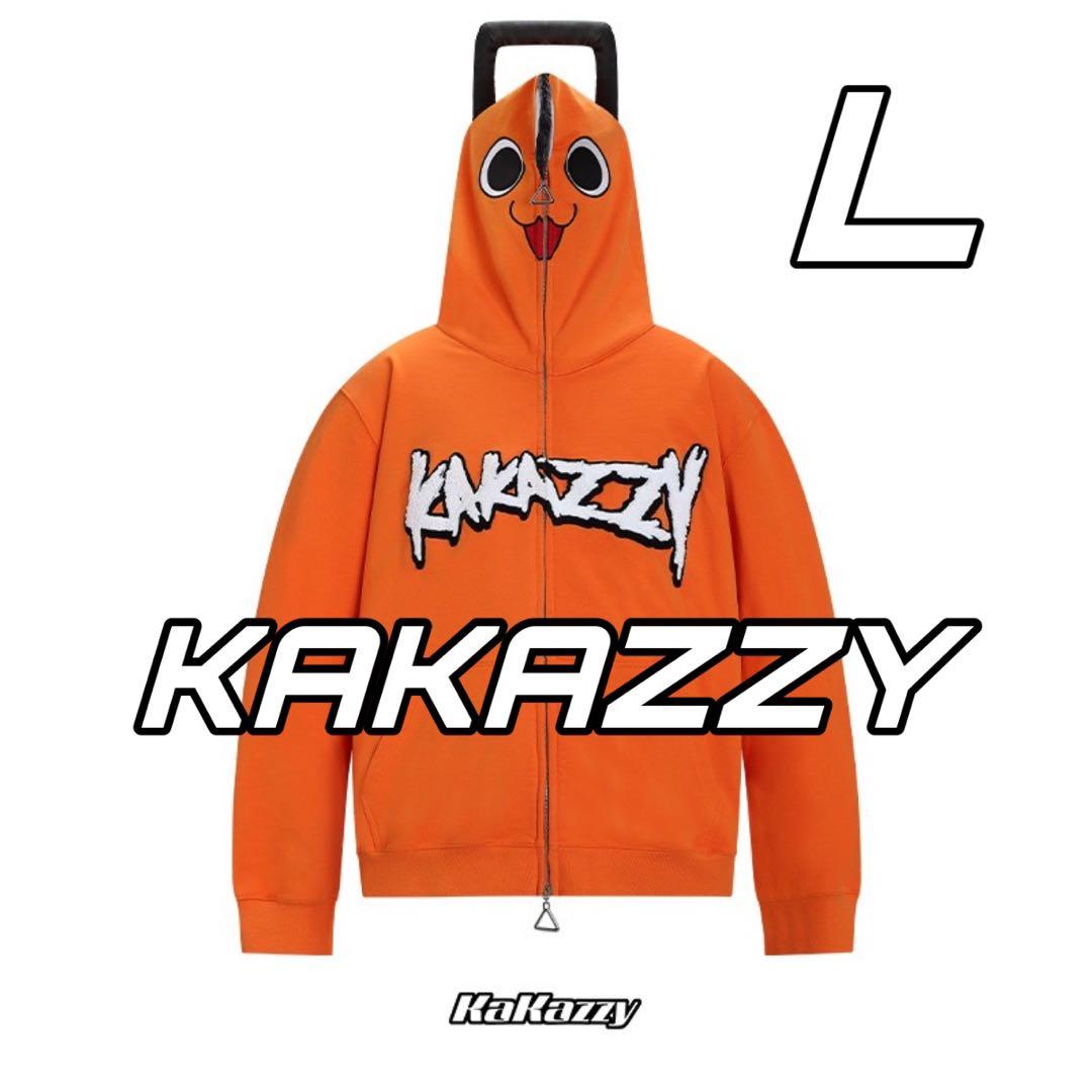 KAKAZZY HOODIE チェンソーマン ポチタ パーカー Lサイズ - メルカリ
