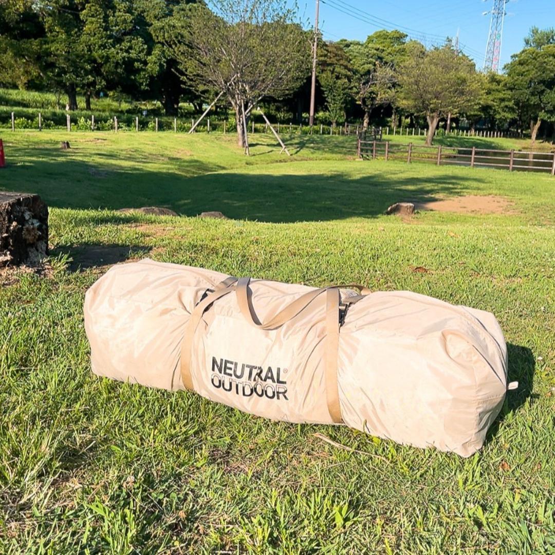 ニュートラルアウトドア GEテント 4.0 ベージュ ベルテント グランピング