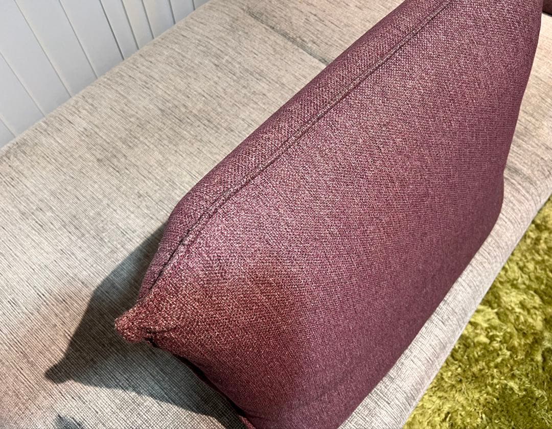 ★美品★ リーンロゼ　ソファ　プラド　背クッション２個つき