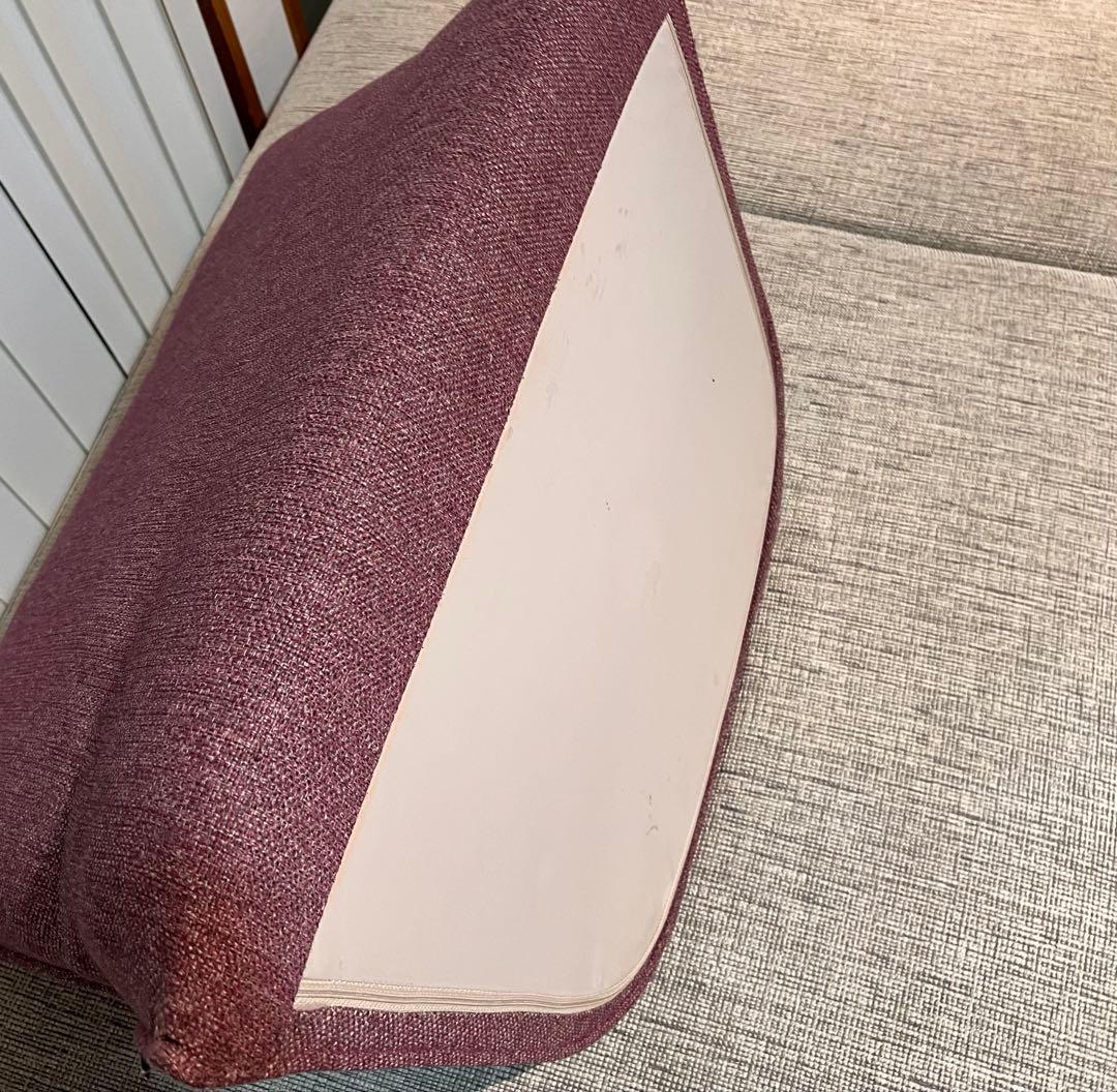 ★美品★ リーンロゼ　ソファ　プラド　背クッション２個つき