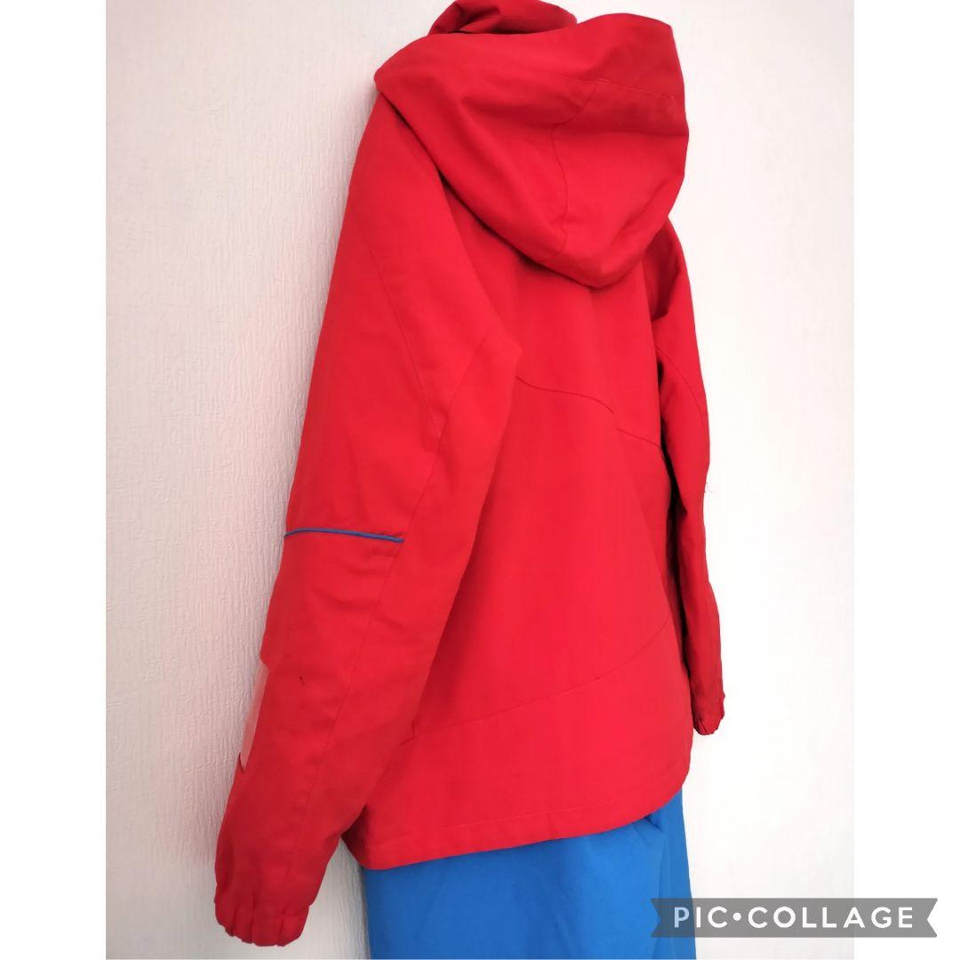 美品 PHENIX デモモデル スキーウェア 上下 150 赤青 ジュニア男の子