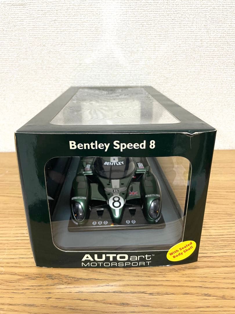 美品 AUTOart ベントレー Bentley Speed 8 1/18