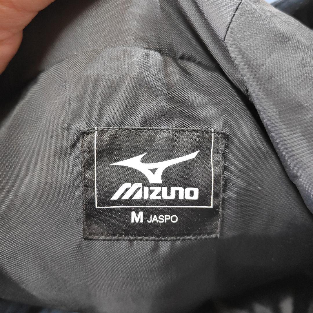 Mizuno ミズノ　フード付きベンチコート　ダウンコート ネイビー　M