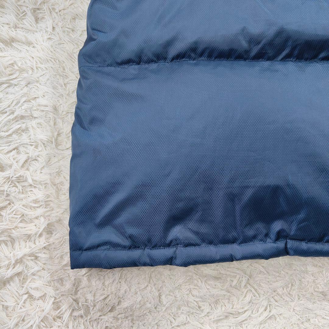 Mizuno ミズノ　フード付きベンチコート　ダウンコート ネイビー　M