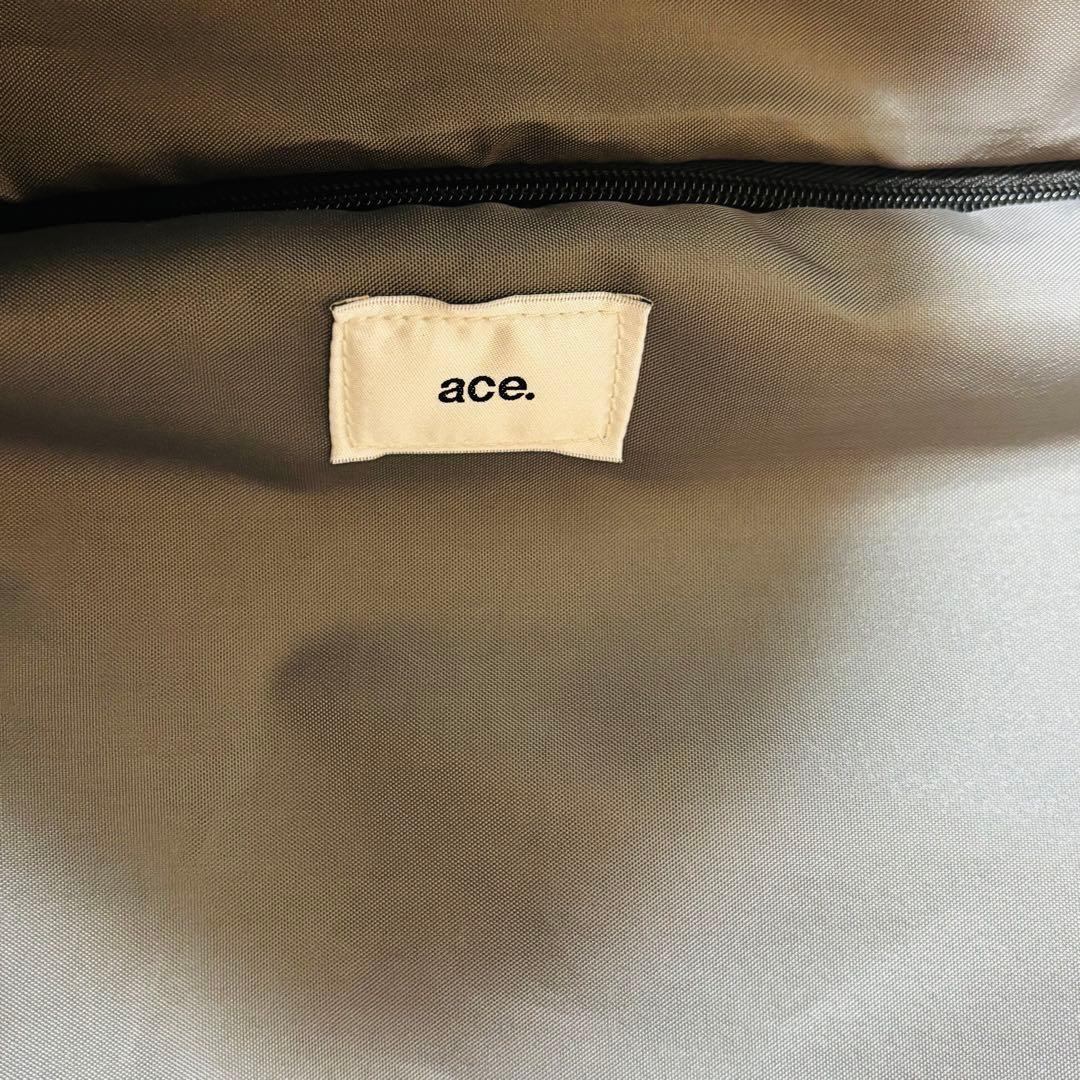 【未使用】ACE ホワイト　スーツケース　4輪　大型　74L コーナーストーンＺ