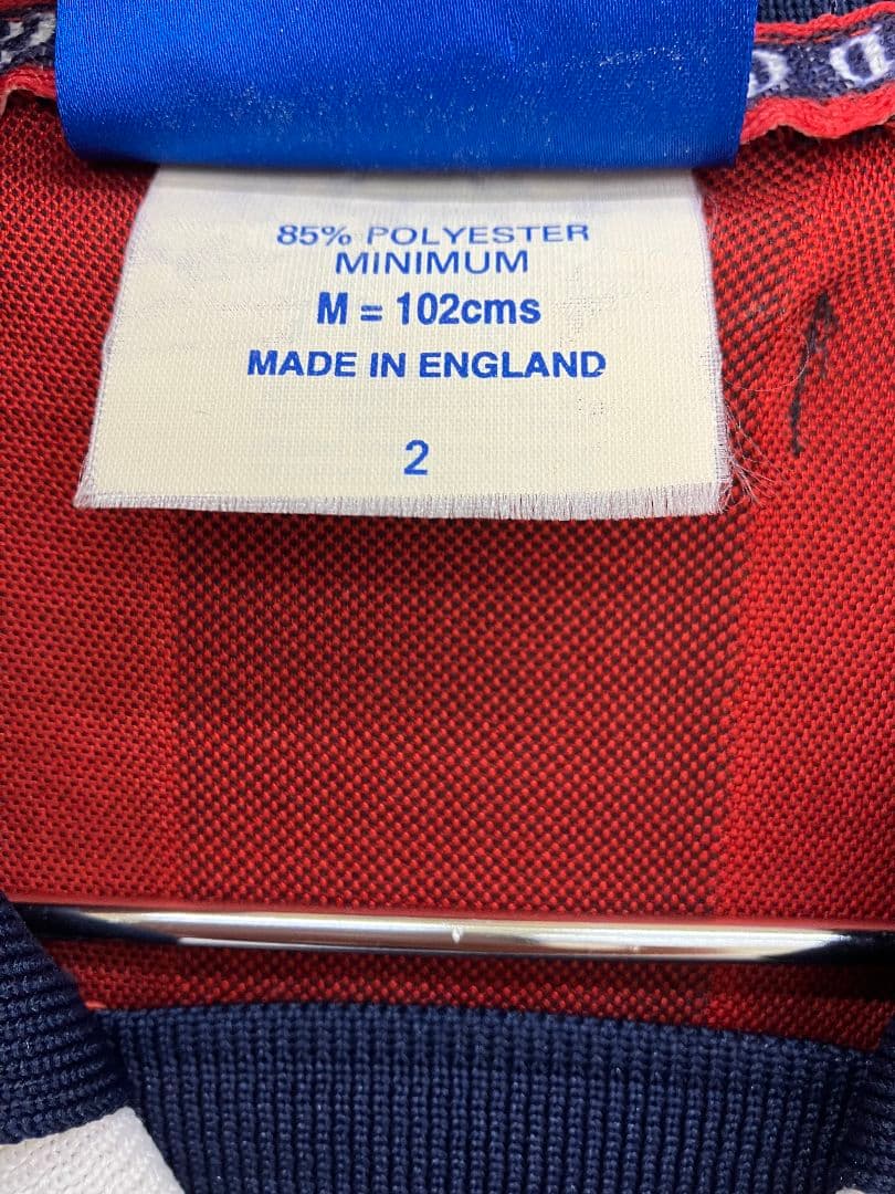 98-99 イングランド代表　ベッカム　アンブロオフィシャル　長袖ユニフォーム