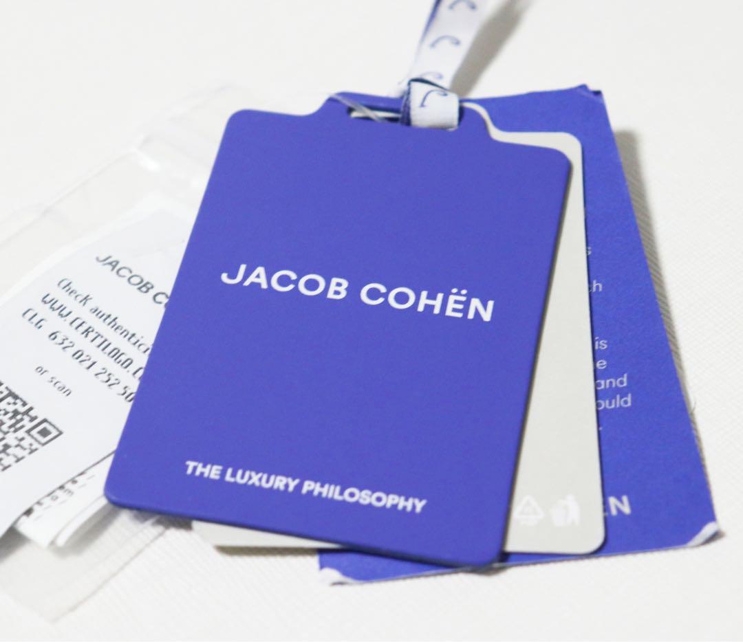 《ヤコブコーエン》新品 イタリア製 カーフヘアーベルト 100cmまで対応