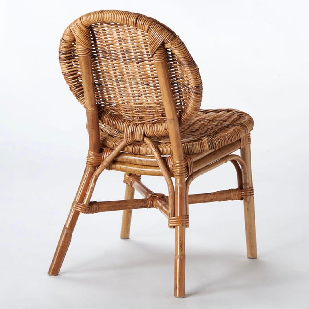 みけとら　ラタン　チェア　ナチュラル　アラログ　新品未使用