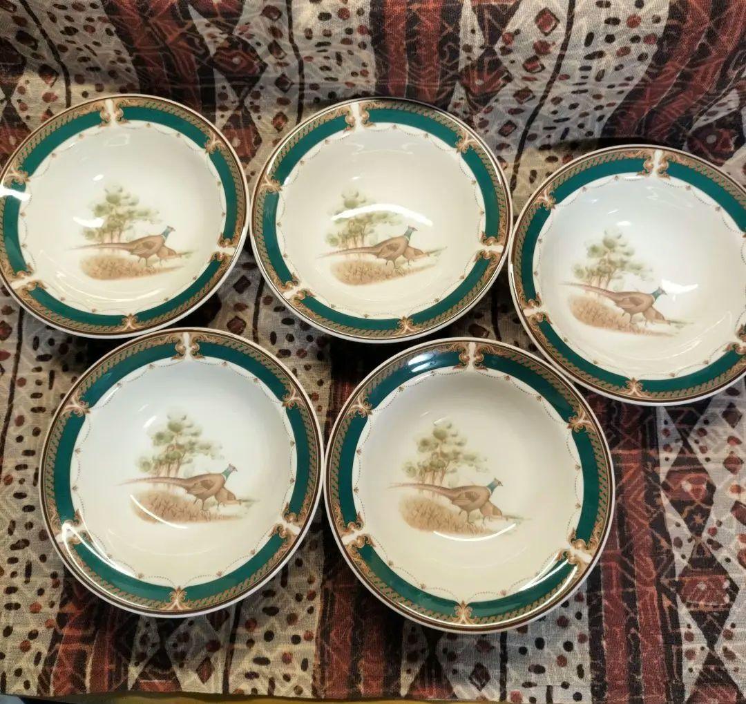 ノリタケ ケルトクラフト 深皿5枚 アイルランド製 カモ 17.6㎝ - メルカリ