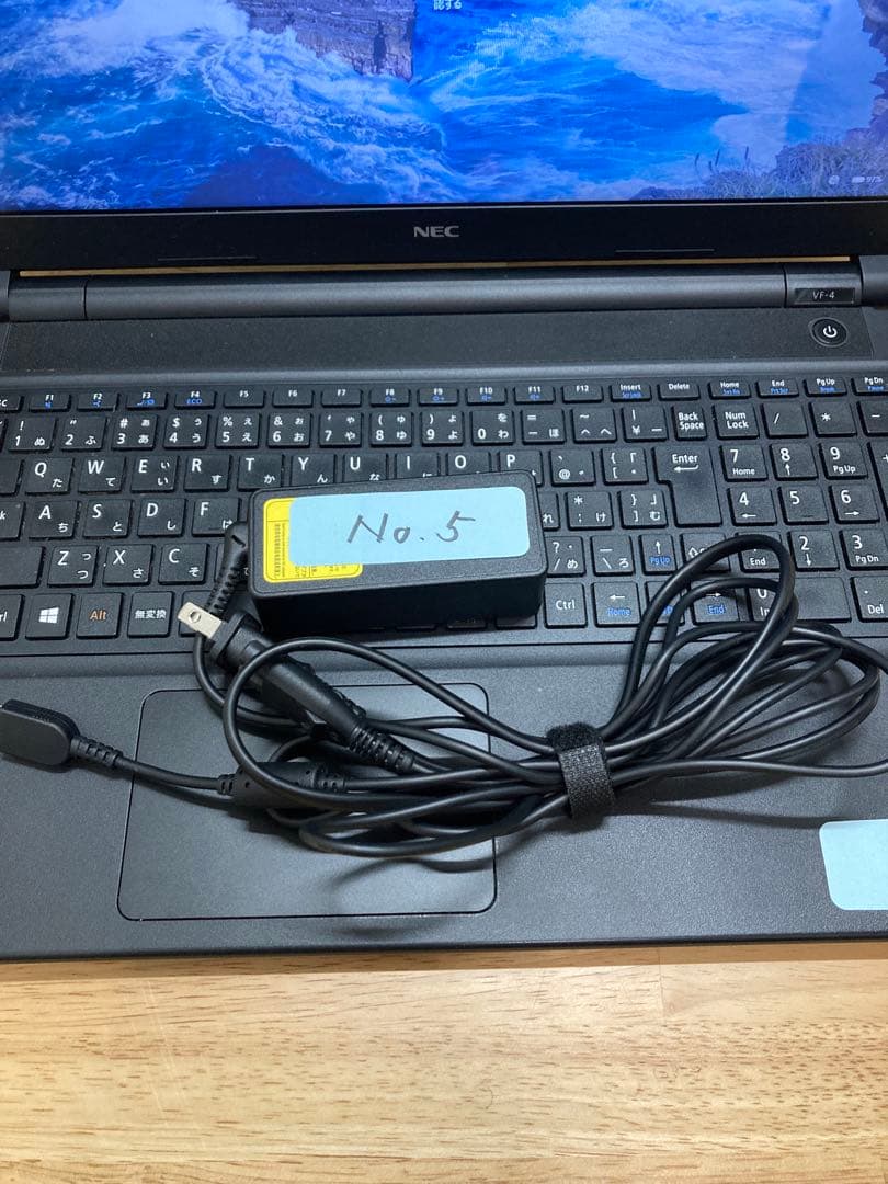 中古ノートパソコン　15.6インチ　NEC製　〔NO.5〕