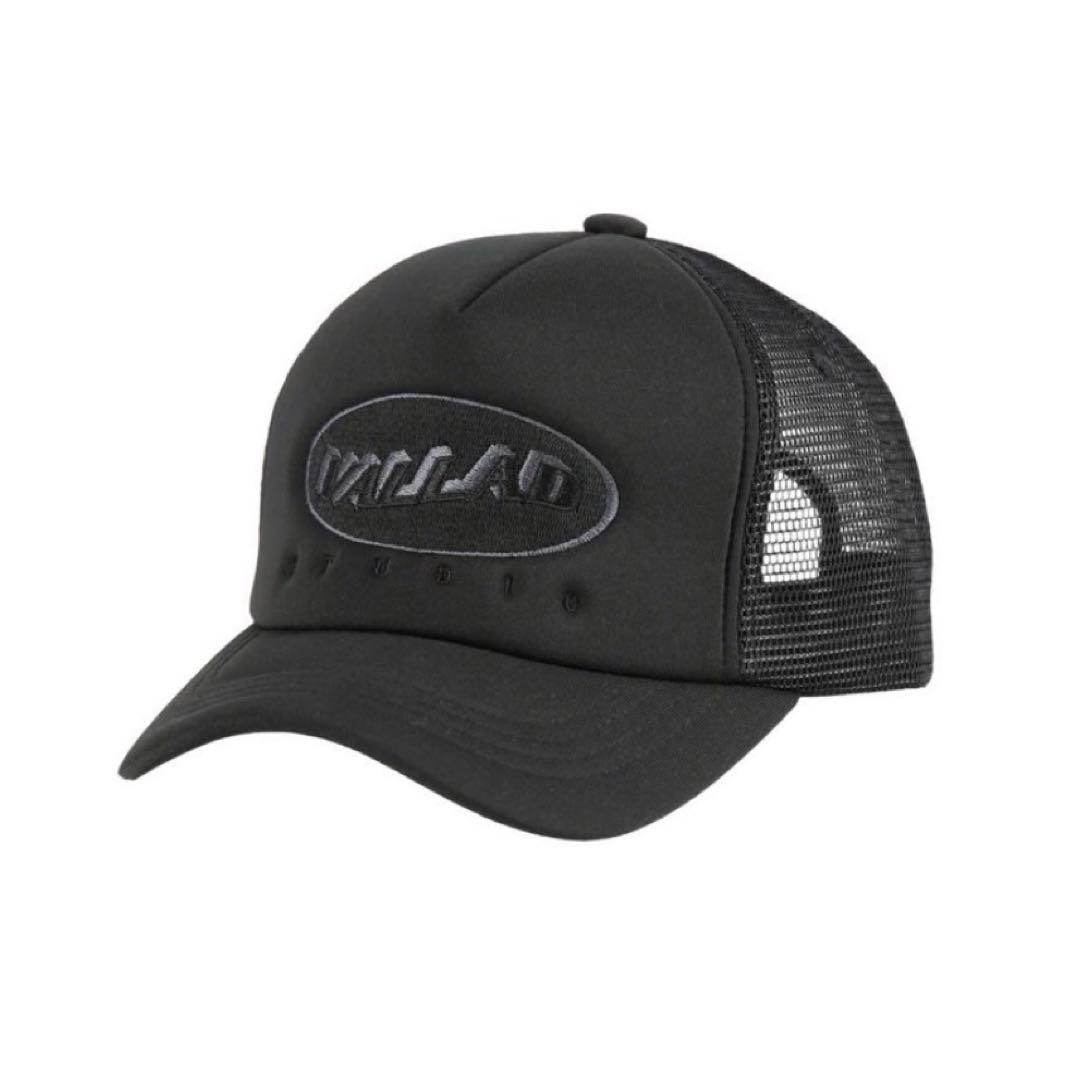 VALLAD STUDIO LOGO MESH CAP BLK/BLK