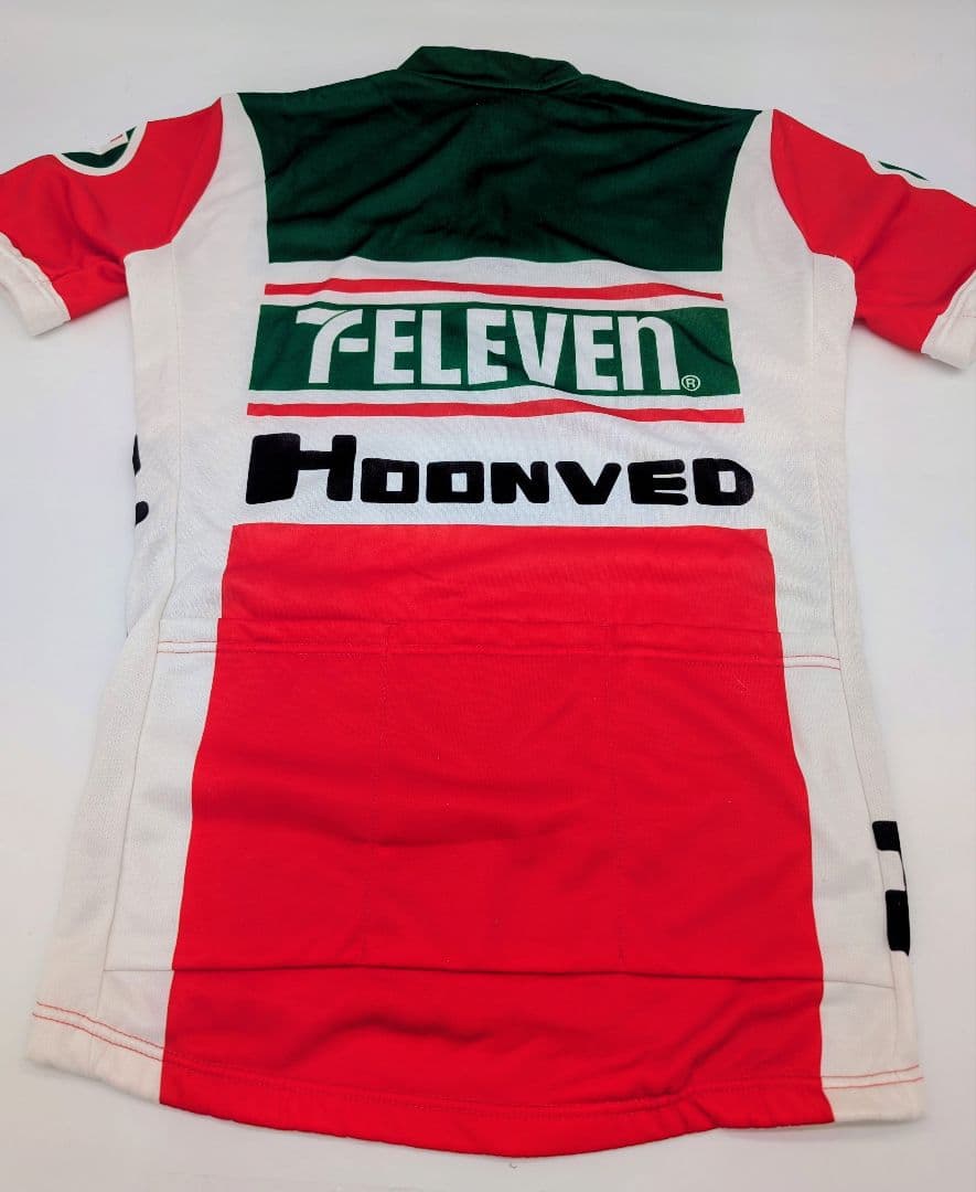希少イタリア製 HOONVED セブンイレブン サイクルジャージ