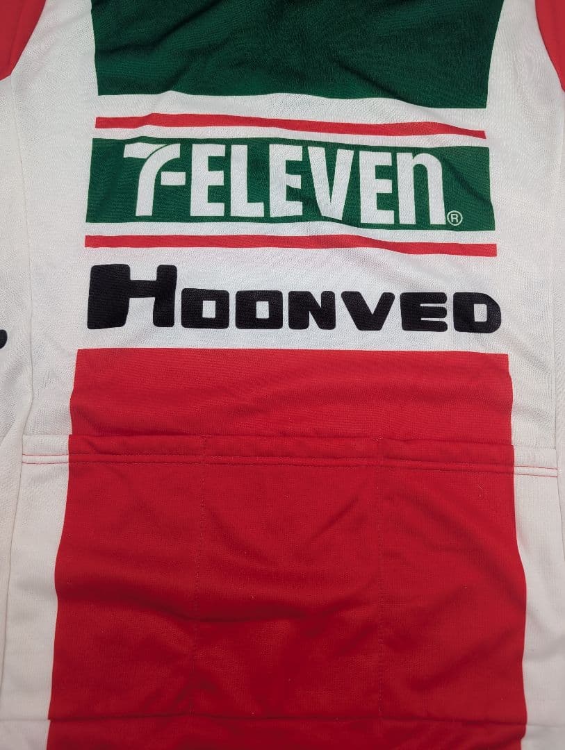 希少イタリア製 HOONVED セブンイレブン サイクルジャージ