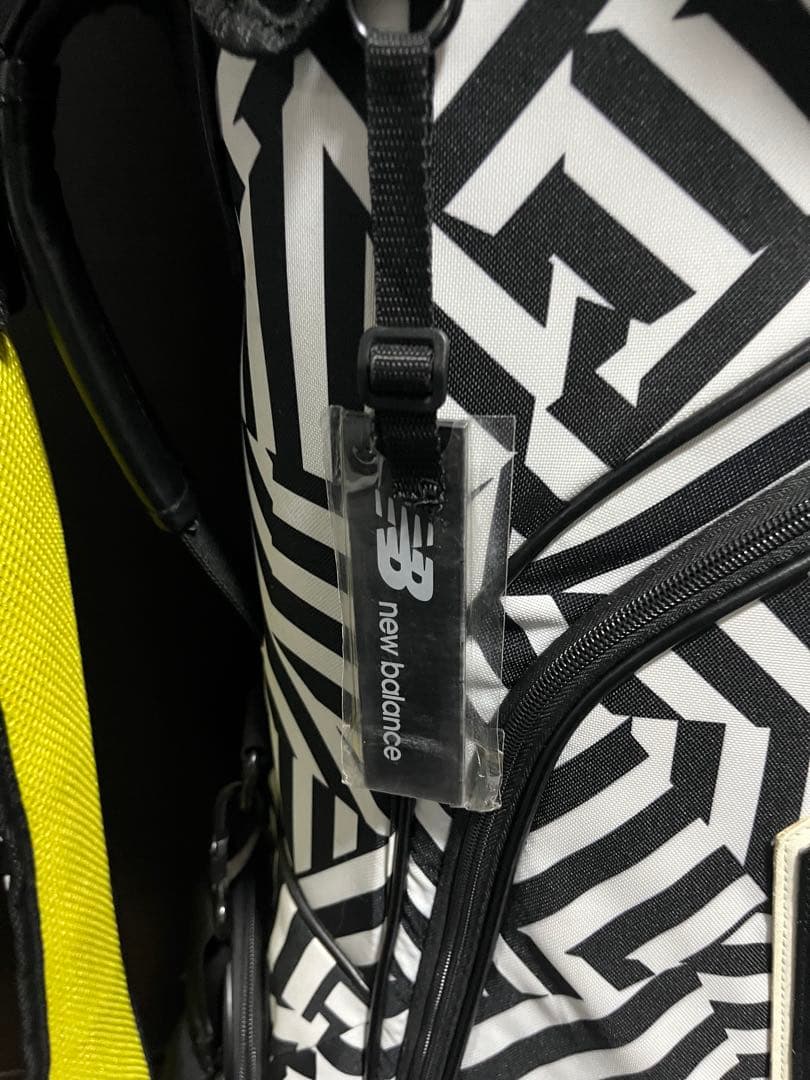 NEW BALANCE ストライプキャディバッグ