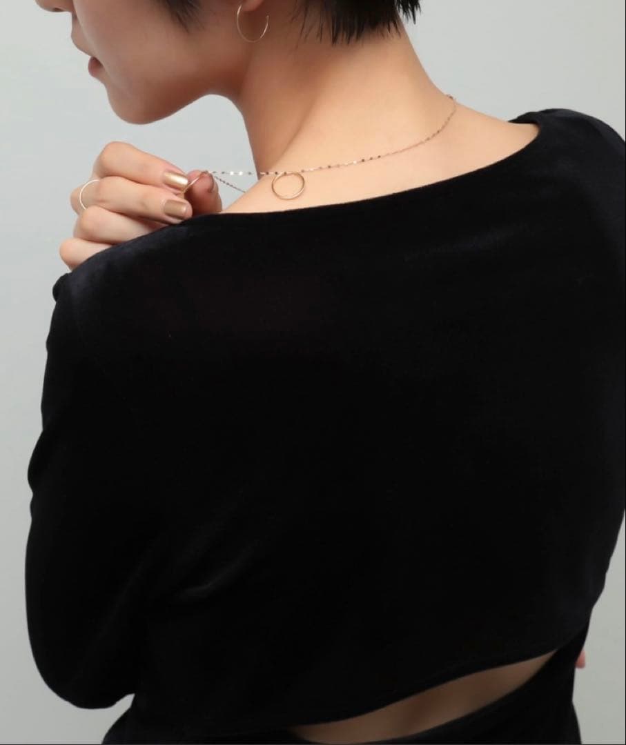 grâce grace】K10 スキニーリング 11号｜華奢 重ね付け◎ 上品 【grâce