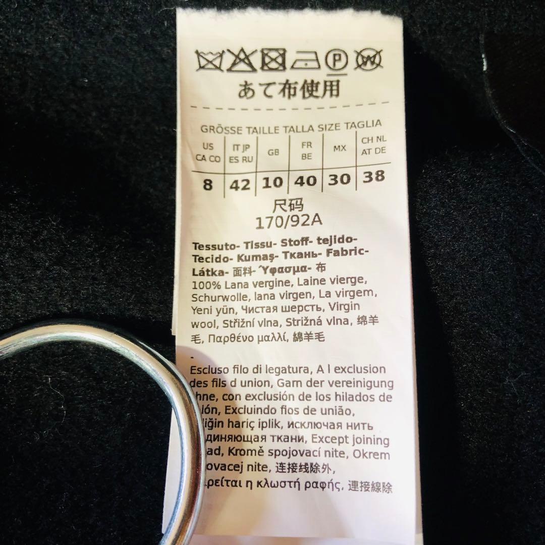 42大きめ✨未使用 現行マックスマーラ コート クチートアマーノ ブラック