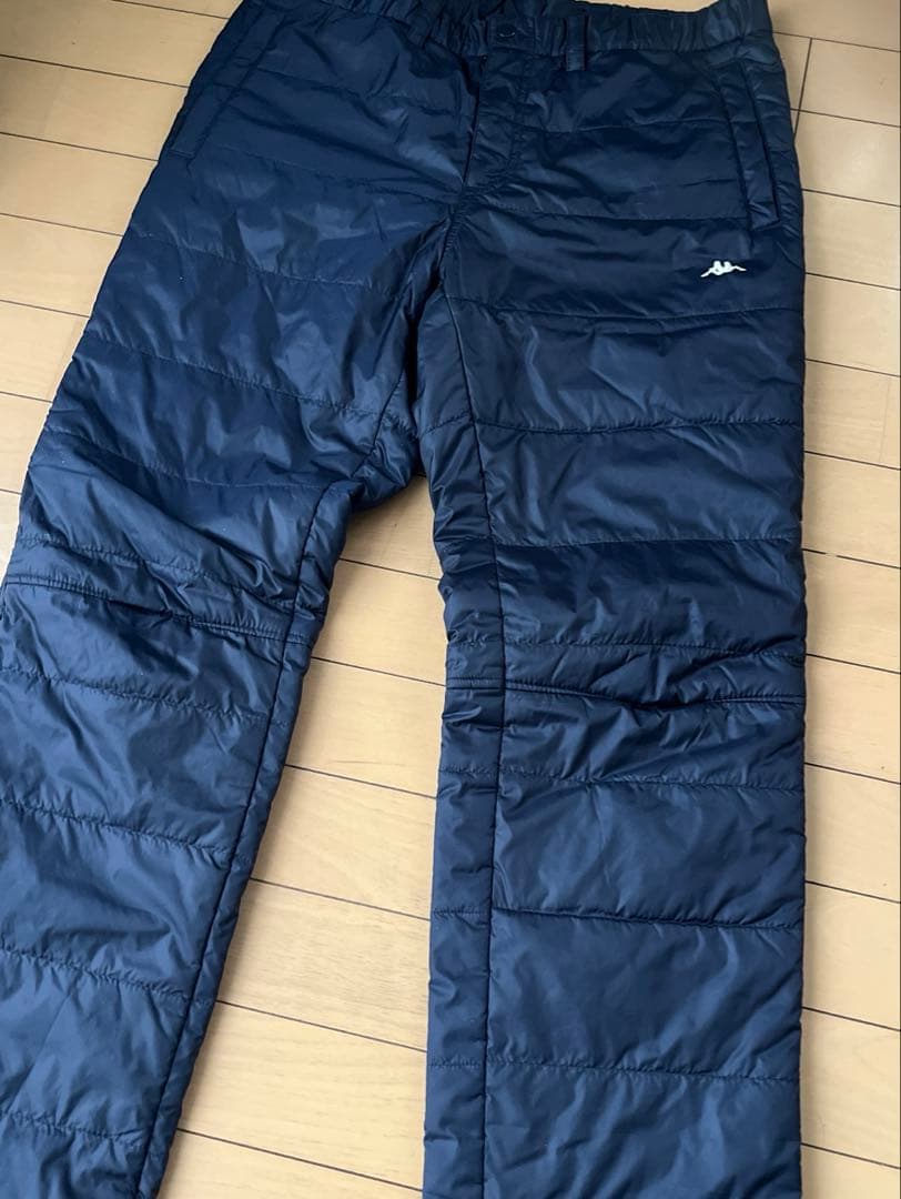 Kappa golf ジャージ　上下　セットアップ　L 中綿　ダウン　フェザー