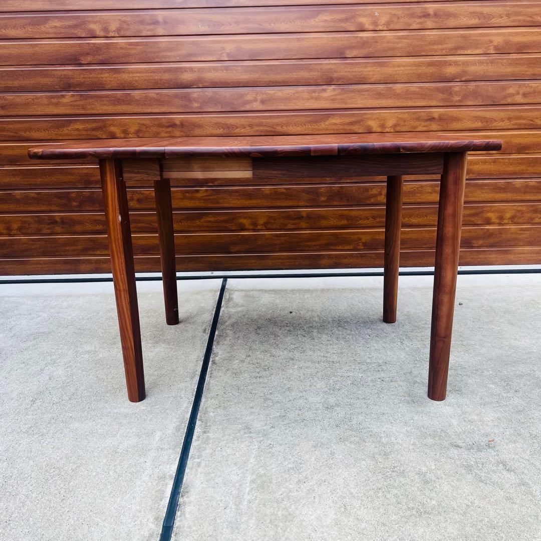 廃盤 希少 無印 エクステンションテーブル ウォールナット W1200