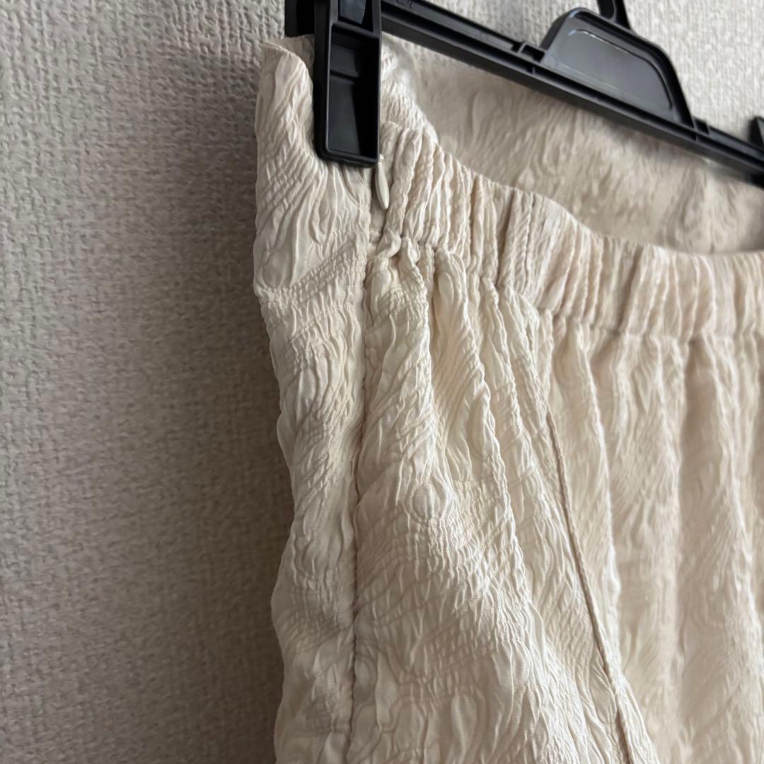 todayful Jacquard Bare Tunic エクリュ