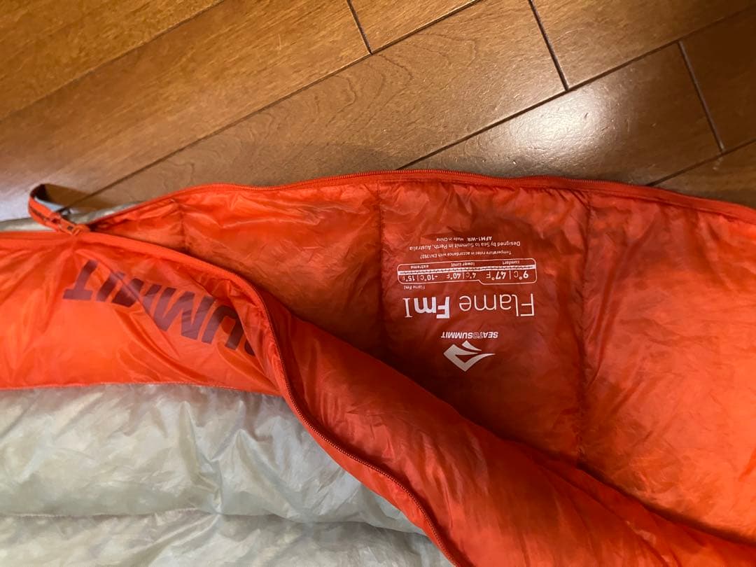 Flame Fm I フレーム1 sea to summit シュラフ