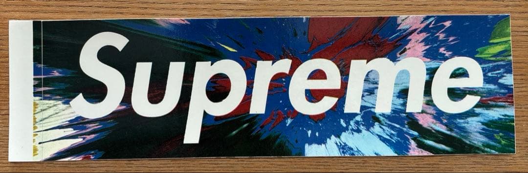 supreme ダミアンハースト　ステッカー　ボックスロゴ