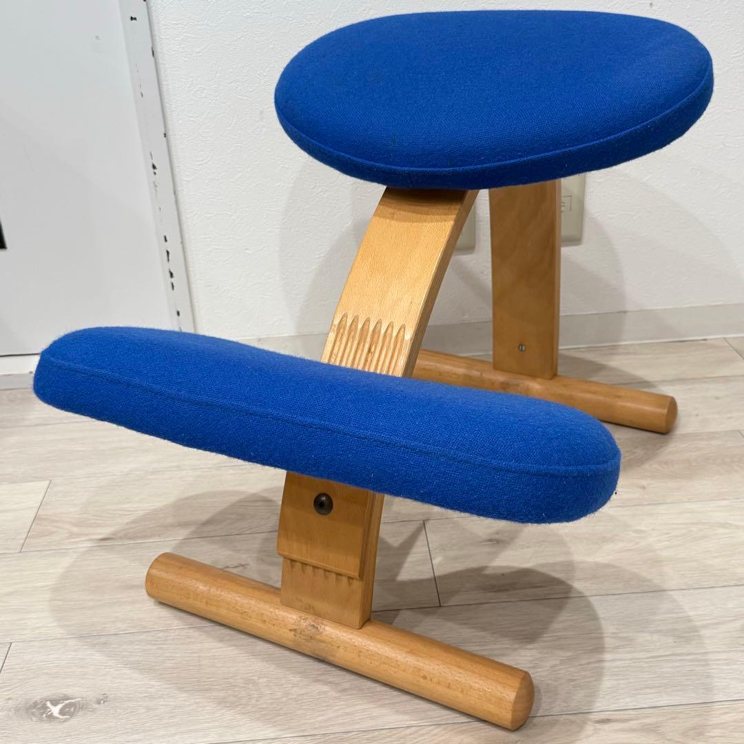 Rybo リボ社 バランス イージー バランスチェア 姿勢矯正 ネイビー 青