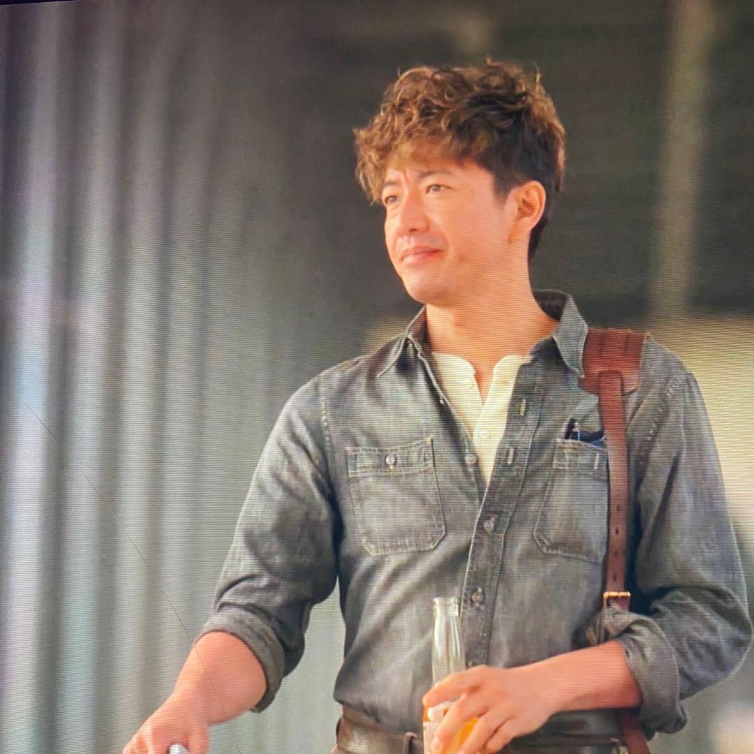 ⭐️極美品⭐️RRL デニムシャツ キムタク着用 グランメゾン東京 木村