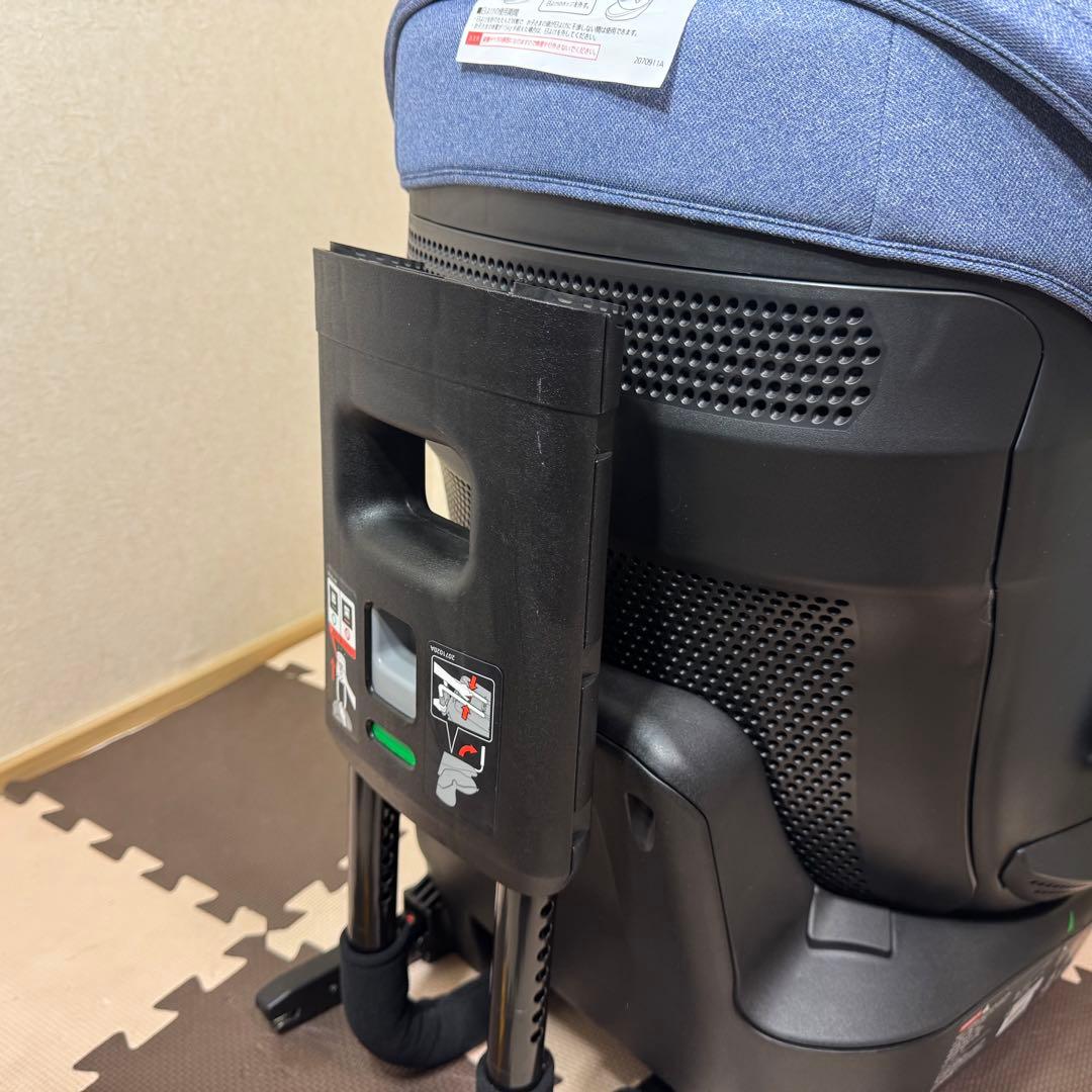 【美品】 送料無料 エールベベ クルット5i プレミアム ISOFIX 360°