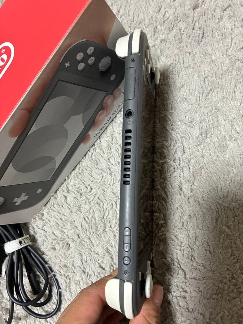 Nintendo Switch Lite グレー 本体　箱付き