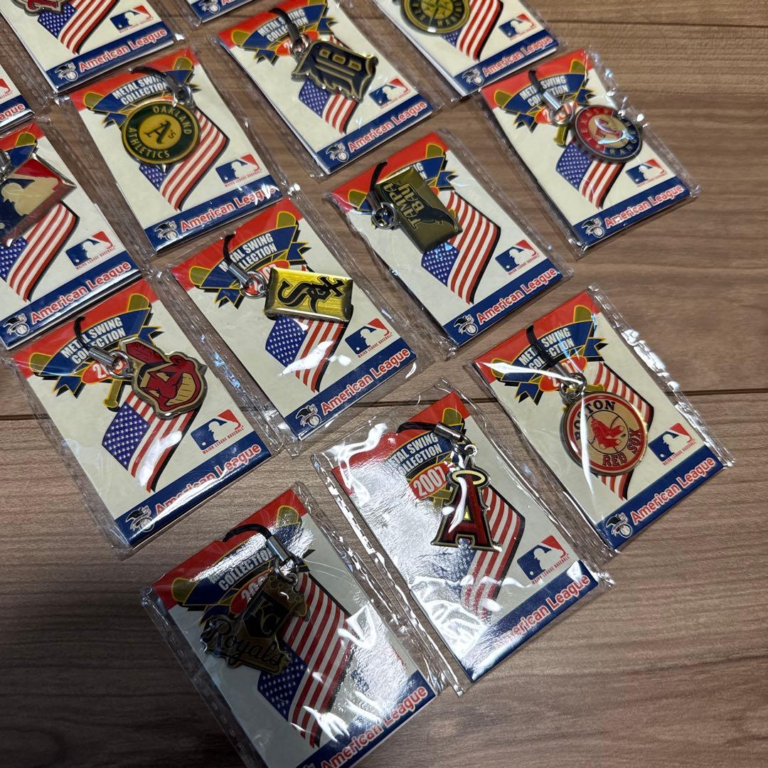 アメリカンリーグ メダルストラップ15個セット