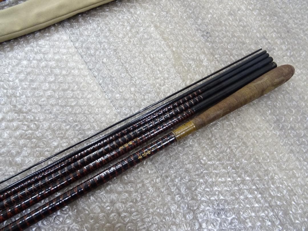 l*t様 藤019 釣竿 へら竿 4本 まとめ売り 朱紋峰 龍生観 幻雪 春影