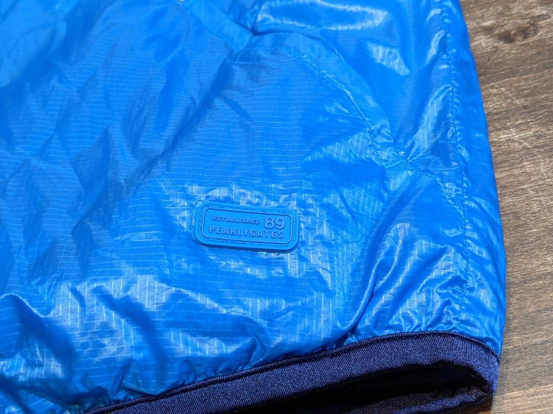 パーリーゲイツ　キルティング　リバーシブル　ナイロン　中綿　ベスト　ゴルフウェア