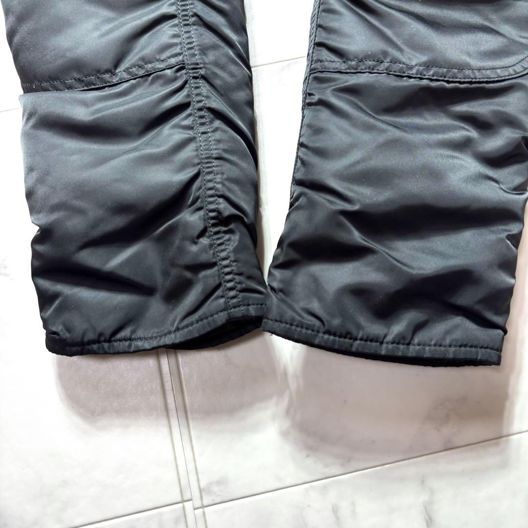 極美品✨アルファインダストリー N-3B フライトジャケット ファー 黒 L