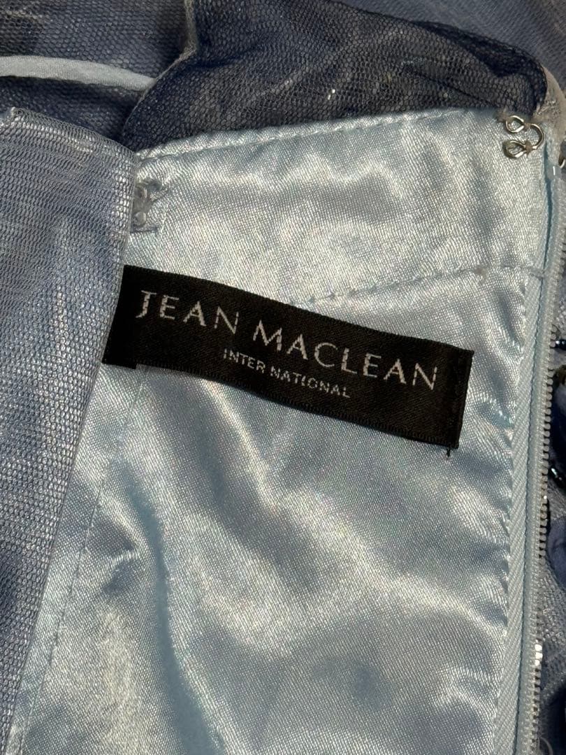 【JEAN MACLEAN/ジャンマクレーン】ロング　バースデードレス　ブルー