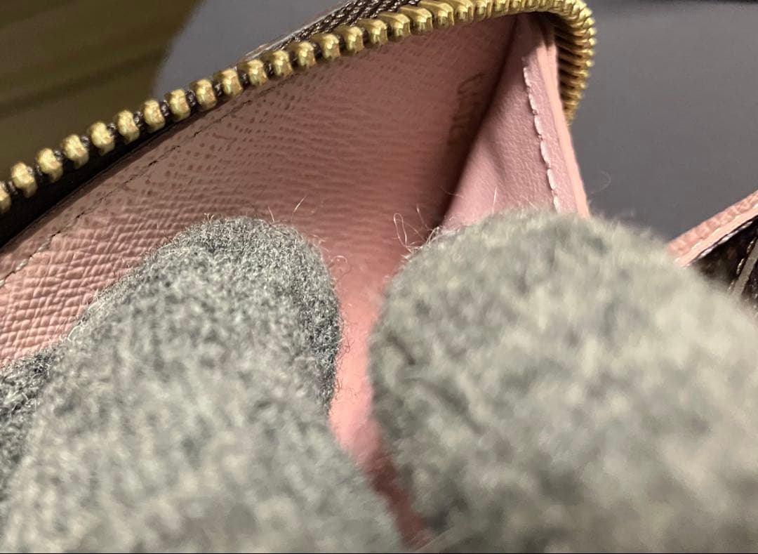 LOUIS VUITTON ポルトフォイユクレマンス　ダミエ 長財布