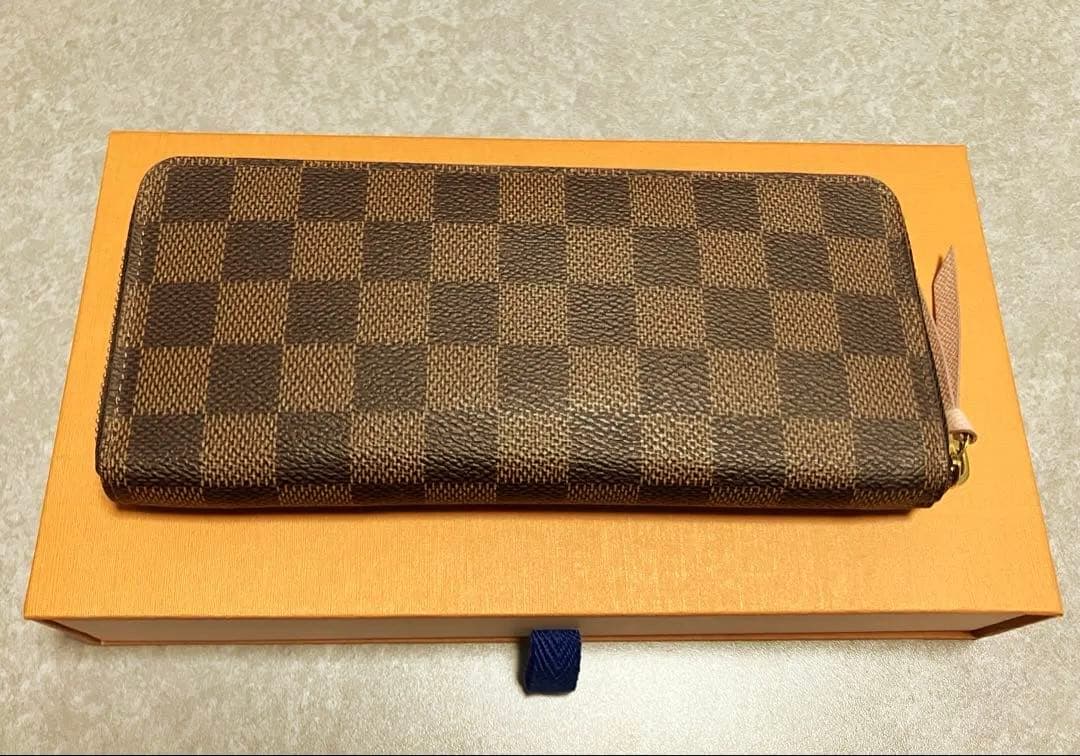 LOUIS VUITTON ポルトフォイユクレマンス　ダミエ 長財布